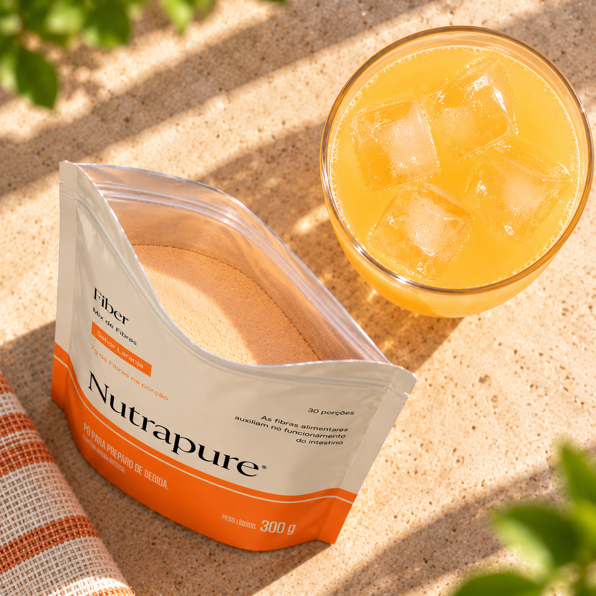 Nutrapure Fiber - Laranja 300g